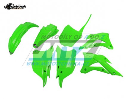 Sada plast Kawasaki KX85 / 14-21 - barva zelen