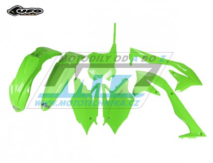 Sada plast Kawasaki KXF450 / 16-17 - barva zelen