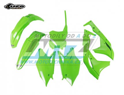 Sada plast Kawasaki KXF250 / 17 - barva zelen