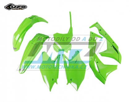 Sada plast Kawasaki KXF250 / 18-20 - barva zelen