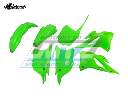 Sada plast Kawasaki KX85 / 22-25 - barva zelen