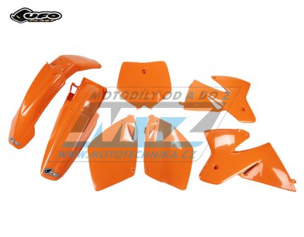 Sada plast KTM 125SX+250SX + 400SX+450SX+520SX / 99-00 - barva oranov