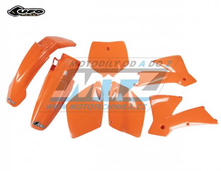 Sada plast KTM 125SX+250SX + 450SX+520SX / 01-02 - barva oranov