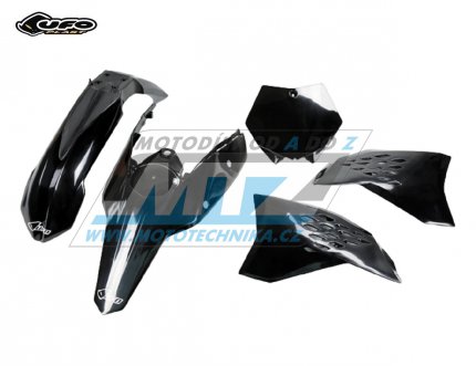 Sada plast KTM 125SX+144SX+250SX + 250SXF+450SXF+505SX+525SX / 07-08 - barva ern