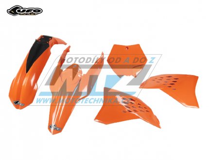 Sada plast KTM 125SX+144SX+250SX + 250SXF+450SXF+505SX+525SX / 07-08 - barva oranov