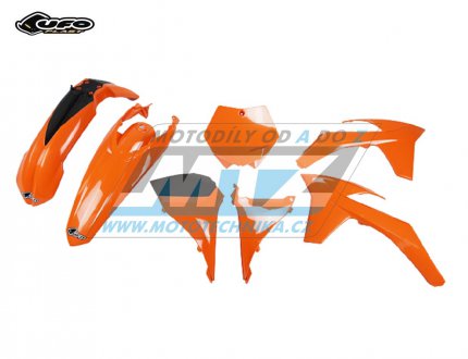 Sada plast KTM 125SX+150SX+250SX + 250SXF+350SXF+450SXF / 11 - barva oranov