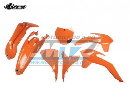 Sada plast KTM 125SX+150SX + 250SXF+350SXF+450SXF / 13-15 + 250SX / 13-16 - barva oranov