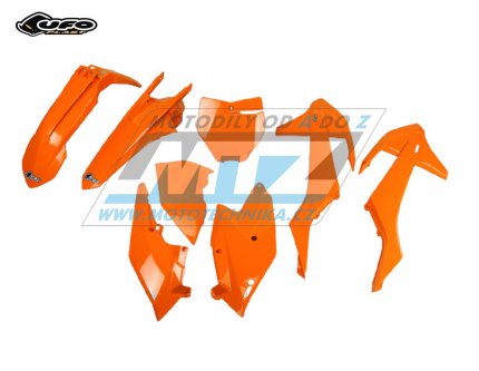 Sada plast KTM 125SX+150SX + 250SXF+350SXF+450SXF / 16-18 + 250SX / 17-18 - barva oranov