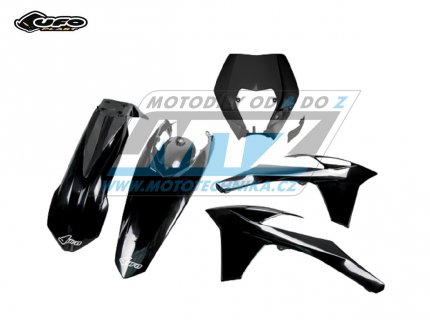 Sada plast KTM 125EXC+200EXC+250EXC+300EXC + 250EXCF+350EXCF+450EXC+500EXC / 12-13 - barva ern