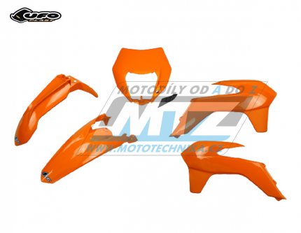 Sada plast KTM 125EXC+200EXC+250EXC+300EXC + 250EXCF+350EXCF+450EXC+500EXC / 14-16 - barva oranov