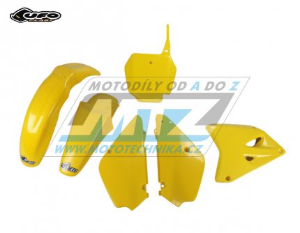 Sada plast Suzuki RM85 / 00-25 - barva lut tmav