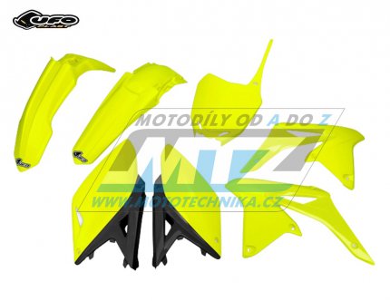 Sada plast Suzuki RMZ250 / 14-18 - barva FLUO lut (neon lut)