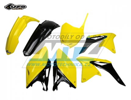 Sada plast Suzuki RMZ250 / 14-18 - originln barvy - oem 14-16