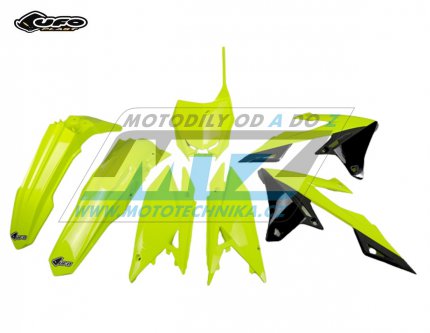 Sada plast Suzuki RMZ450 / 18-25 + RMZ250 / 19-25 - barva FLUO lut (neon lut)