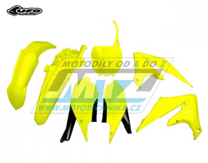 Sada plast Yamaha YZF450 / 18-22 + YZF250 / 19-23 + WRF250 / 20-22 + WRF450 / 19-22 - barva FLUO lut (neon lut)