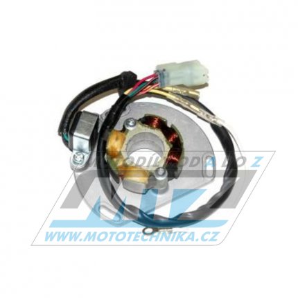 Stator genertoru zapalovn (kompletn) se snmaem otek pro KTM 125SX / 06-15 + 144SX+150SX / 06-15 + 250SX / 06-16 + 200EXC + Husqvarna TC125 / 14-15 + TC250 / 14-16