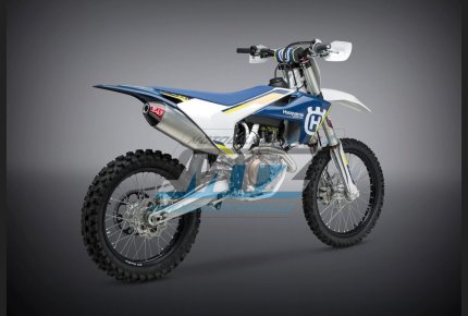 Vfuk kompletn (vfukov systm) Yoshimura RS-4 - KTM 450SXF / 16-18 + 450XCF / 17-18 + Husqvarna FC450 / 16+18 + FX450 / 17-18