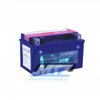 Baterie (akumulátor motocyklový) YTX7A-BS (12V-6Ah)