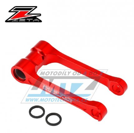 Kost pepkovn ZETA RSL-LOW Lowering Link Kit - ZETA ZE56-05862 - KTM 125SX+150SX+250SX + 250SXF+350SXF+450SXF / 23-25 + Husqvarna TC125+TC250 + FC250+FC350+FC450 / 23-25 + TE+FE / 24-25 + Gas-Gas MC+MCF+EC+ECF - erven