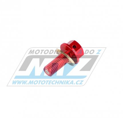 Magnetick vpustn roub M8x20mm (zvit 1,25) - Honda CRF450R / 09-12 + CRF250R / 10-12 + Suzuki RMZ450 / 08-22 + RMX450Z / 10-19