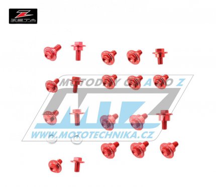 Sada roub na plasty - ZETA ZE88-5052 - Honda CRF450R / 17-20 + CRF250R / 18-20 + CRF450L - erven