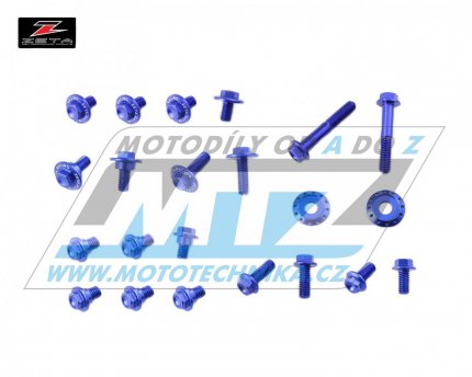 Sada roub na plasty - ZETA ZE88-5456 - Suzuki RMZ450 / 18-25 + RMZ250 / 19-25 - modr