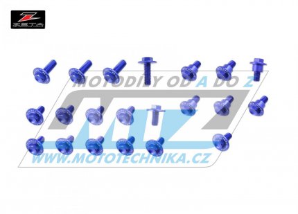 Sada roub na plasty - ZETA ZE88-5676 - Yamaha YZF450 / 18-22 + YZF250 / 19-23 + YZF250X+YZF450X - modr