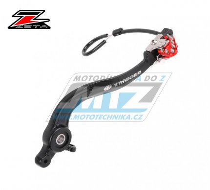 Pedl brzdy ZETA ZE90-7422 - Husqvarna FC250+FC350+FC450 / 16-22 + FE450+FE501 / 17-23 + TC250 + FX450+FS450 + KTM + Gas-Gas MC+EC - ervern