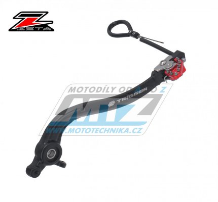 Pedl brzdy ZETA ZE90-7432 - Husqvarna TE150+TE250+TE300 / 17-23 + FE250+FE350 / 17-23 + TC250 + TX125+TX300 + KTM + Gas-Gas MC+EC - erven