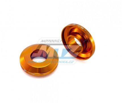 Kryty osy (rozprky) zadnho kola ZETA Fast Spacer - ZETA ZE93-2503 - KTM 125SX+SX150+SX250 / 13-22 + 250SXF+350SXF+450SXF / 13-22 + Husqvarna FC250+FC350+FC450+TC125+TC250 + Gas-Gas - oranov