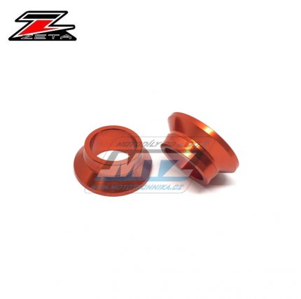 Rozprky na osu zadnho kola ZETA ZE93-3884 - KTM 125SX+SX150+SX250 / 13-22 + 250SXF+350SXF+450SXF / 13-22 + Husqvarna FC250+FC350+FC450+TC125+TC250 + Gas-Gas - oranov