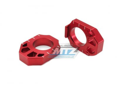 Dorazy osy zadnho kola ZETA ZE93-5343 - Yamaha YZF250 / 12-24 + YZF450 / 10-24 - erven