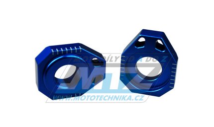 Dorazy osy zadnho kola SCAR - KTM 85SX / 03-14 + SX+SXF / 03-12 + EXC+EXCF / 00-23 + Husaberg FE+FC+FS+TE / 04-13 + Husqvarna FE+FC+TE+TC - modr