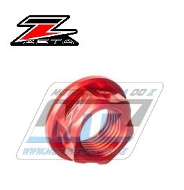 Matice osy pednho kola ZETA ZE93-8012 - Honda CR125+CR250+CRF250R+CRF450R + CRF250X+CRF450X+CRF250RX+CRF450RX+CRF450L + Yamaha YZ125+YZ250+YZF250+YZF450 + WRF250+WRF450 + WR250X+WR250R + Kawasaki KX125+KX250 - erven