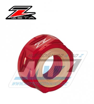 Matice osy zadnho kola ZETA ZE93-8022 - Honda CRF150R / 07-21 + CRF250L / 13-20 + CRF150F+CRF230F+CRM250 + XR250 + XR650L - erven