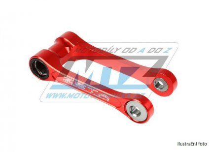 Kost pepkovn nastaviteln ZETA Adjustable Lowering Link Kit - ZETA ZE56-01052 - Honda CRF450R / 21-23 + CRF250R / 22-23 + CRF250RX / 22-23 + CRF450RX / 21-23 - erven